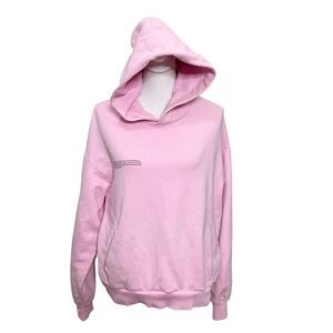 Pangaia 365 Organic Cotton Hoodie Women’s Size Small Pink Oversized Pullover